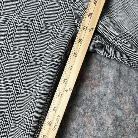 Vintage Norton McNaughton 90s Stirrup Pants Women’s Size 12 Pleated Check - Picture 6 of 9